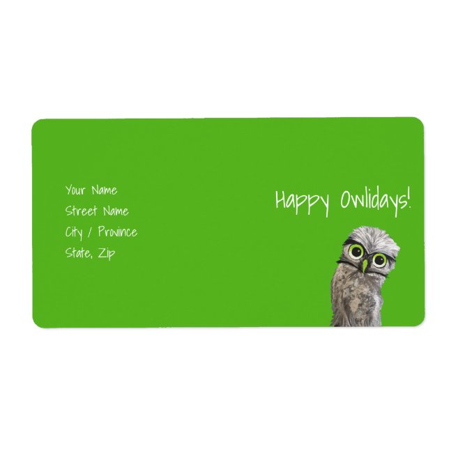 Chouettes bractées (Devant)