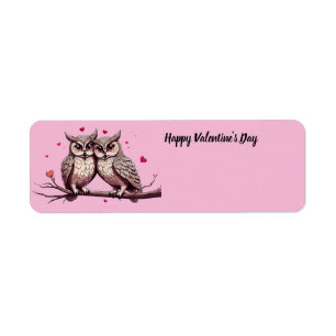 Chouettes Heureuses Saintes-Valentin