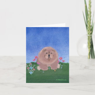 Chow art card