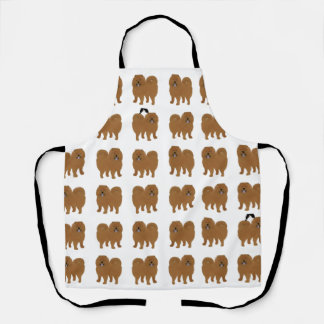 Chow Chow Allover Apron