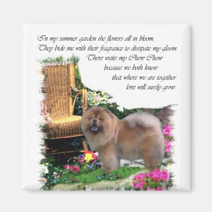 Chow Chow Art Gifts Magnet