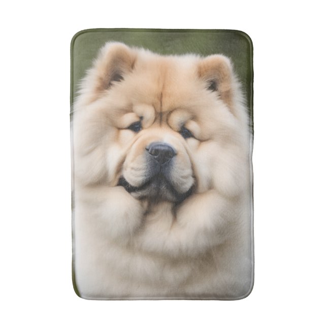 Chow Chow Bath Mat (Front Vertical)