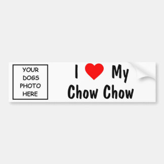 Chow Chow Bumper Sticker