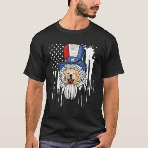 Chow Chow Costume Patriotic 4th Of July American F T-Shirt