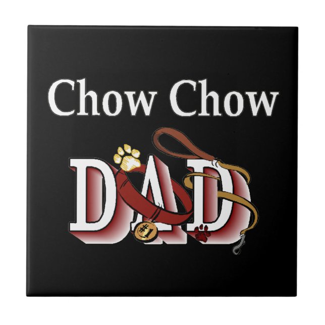 Chow Chow DAD Tile (Front)
