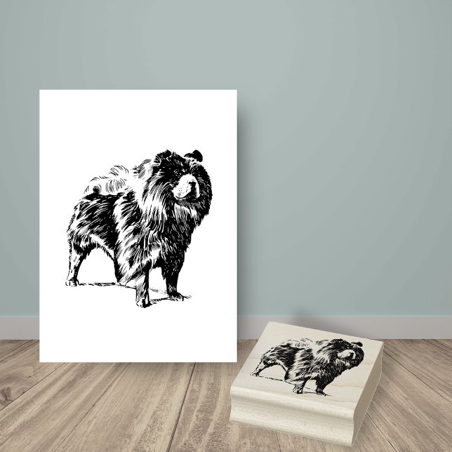 Chow-Chow Dog Breed Rubber Stamp (Creator Uploaded)