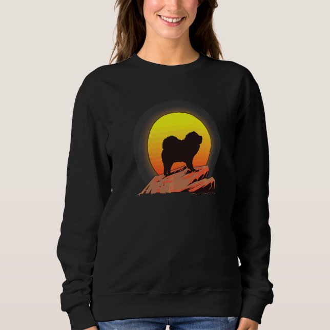 Chow Chow Dog Breed Sweatshirt (Front)