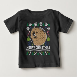 Chow Chow Dog Breed Ugly Christmas Sweater