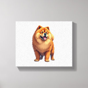 Chow Chow Dog Chinese Dog Breed for a Chow Chow   Canvas Print