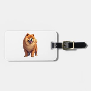 Chow Chow Dog Chinese Dog Breed for a Chow Chow Co Luggage Tag