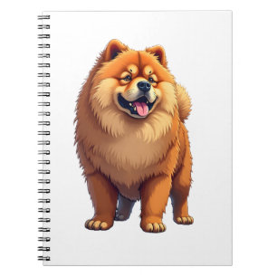 Chow Chow Dog Chinese Dog Breed for a Chow Chow Co Notebook
