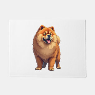 Chow Chow Dog Chinese Dog Breed for a Chow Chow   Doormat