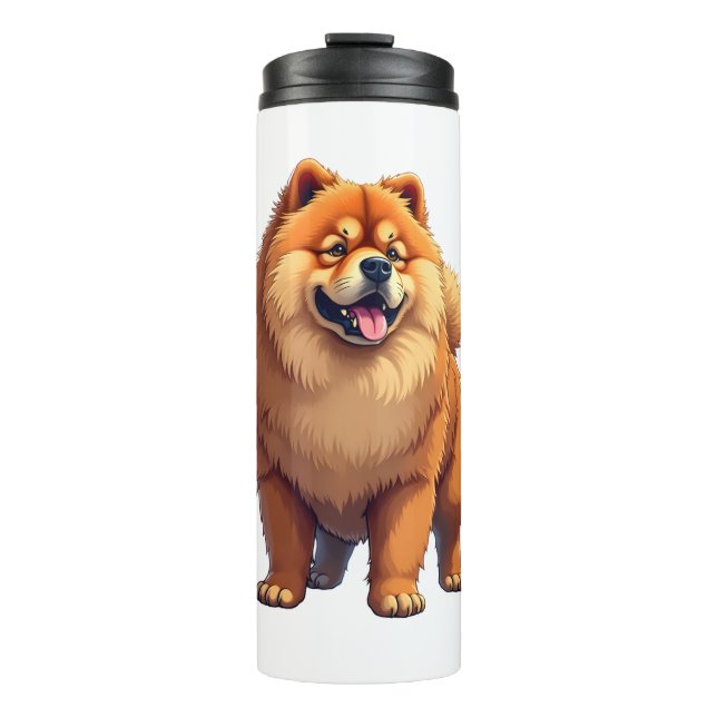 Chow Chow Dog Chinese Dog Breed for a Chow Chow   Thermal Tumbler (Front)
