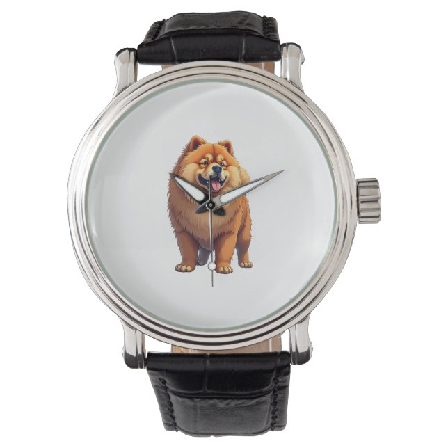 Chow Chow Dog Chinese Dog Breed for a Chow Chow   Watch (Front)