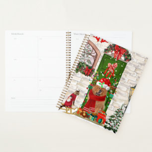 Chow Chow Dog Christmas Planner