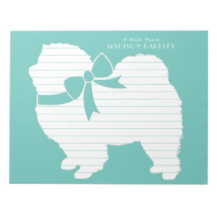 Chow Chow Dog Puppy Notepad