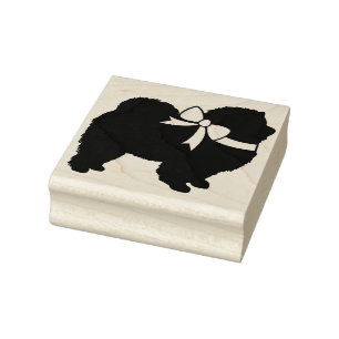 Chow Chow Dog Puppy Rubber Stamp