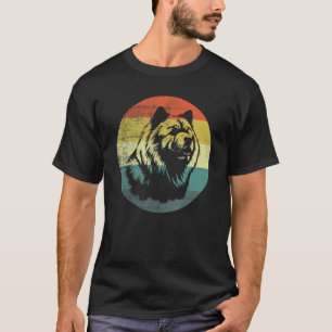 Chow Chow Dog Retro Design T-Shirt