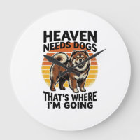 Chow Chow Dog Shirt Heaven Tribute Vintage Engravi