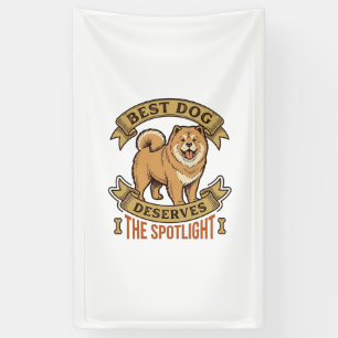 Chow Chow Dog Shirt Vintage Engraving Funny Pet De Banner