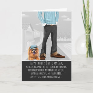 Chow Chow from the Dog Father's Day Card