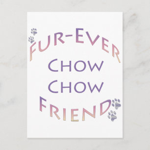 Chow Chow Furever Postcard