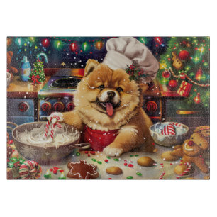 Chow Chow Holiday Baking: Festive Christmas Cutting Board