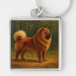 Chow Chow Keychain