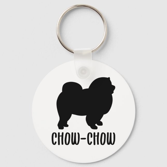 Chow-chow Keychain (Front)