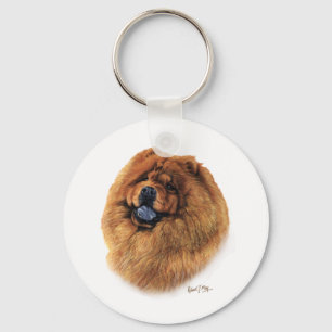 Chow Chow Keychain