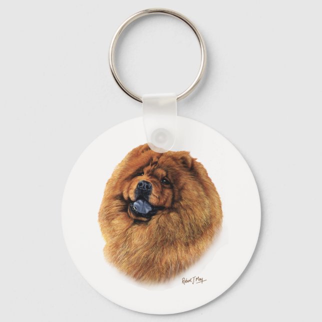Chow Chow Keychain (Front)