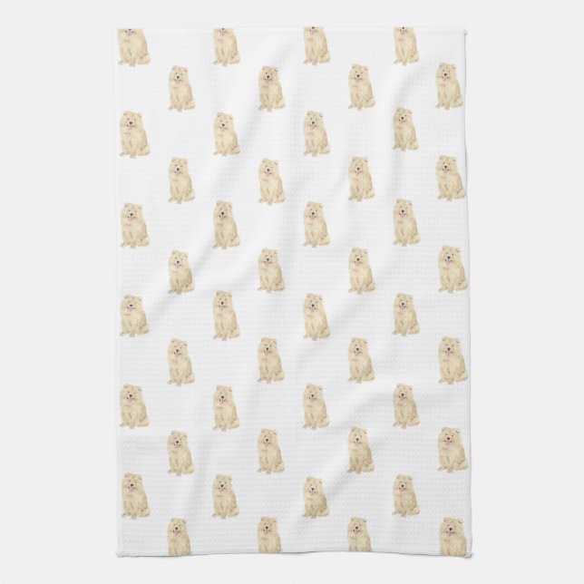 Chow Chow Kitchen Towel (Vertical)