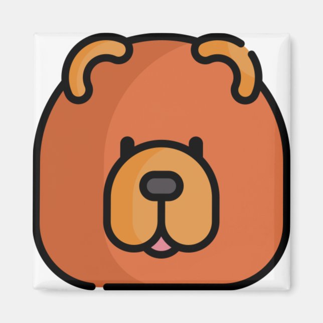 Chow Chow Magnet (Front)