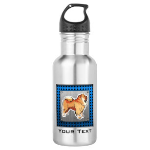 Chow Chow; metal look 532 Ml Water Bottle