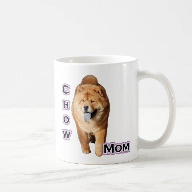 Chow Chow Mom 4 Coffee Mug (Right)
