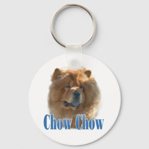Chow Chow Name Keychain