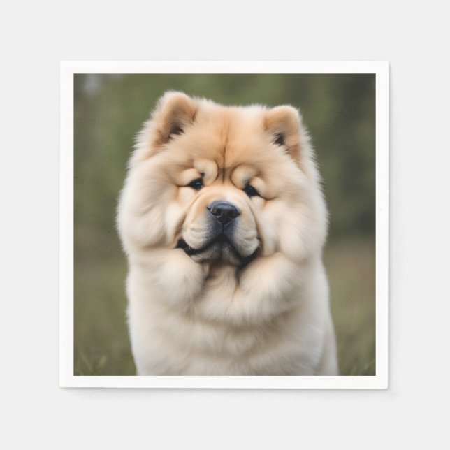 Chow Chow Napkin (Front)
