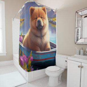 Chow Chow on a Paddle: A Scenic Adventure