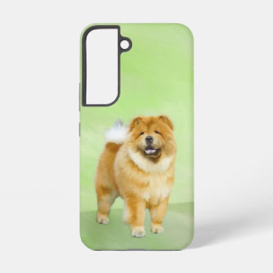 Chow Chow Painting - Cute Original Dog Art Samsung Galaxy Case