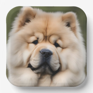 Chow Chow Paper Plate