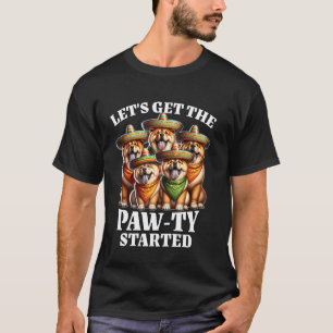 Chow Chow Pawty Cinco Chow Chow De Mayo T-Shirt