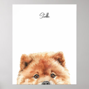 Chow Chow Personalized Print