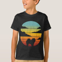 Chow Chow Retro Vintage 60s 70s Sunset Dog Lovers 