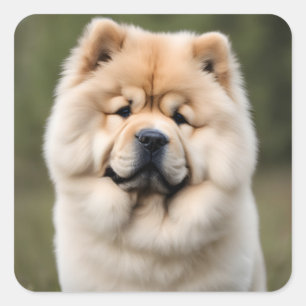 Chow Chow Square Sticker