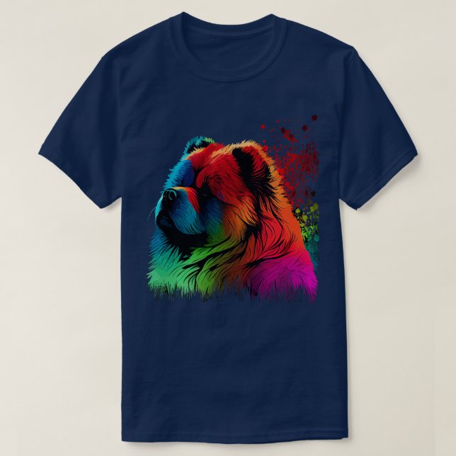 Chow Chow T-Shirt (Design Front)