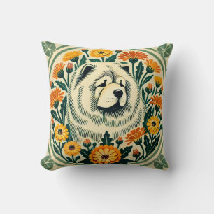 Chow Chow                                          Throw Pillow
