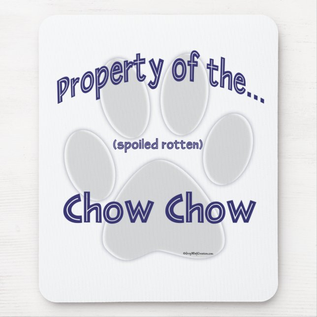 Chow Property Mouse Pad (Front)