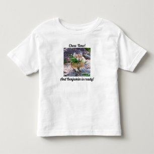 Chow time for the Pika & Your Child! Toddler T-shirt