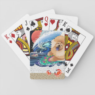CHOWABUNGA - Chow  - Playing Cards