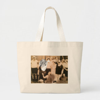 Chowdah Headz Large Tote Bag